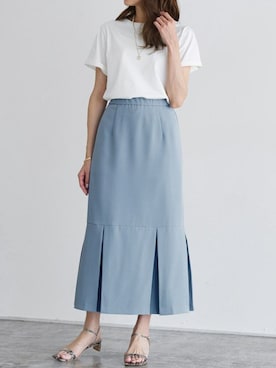 Pierrotスタッフ★大人に似合う高コスパ服をお届けさん(レディース・165cm)の夏コーディネート