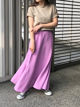 Pierrotスタッフ★大人に似合う高コスパ服をお届けさん(レディース・165cm)の春コーディネート