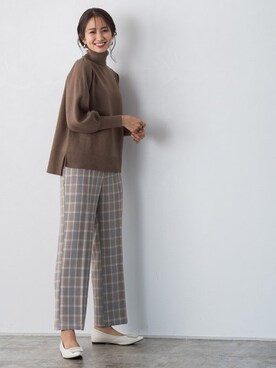 Pierrotスタッフ★大人に似合う高コスパ服をお届けさん（レディース・165cm）の秋コーディネート