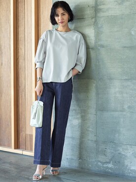 「RASW（ラス）のアイテム」を使った、Pierrotスタッフ★大人に似合う高コスパ服をお届けさん（レディース・165cm）の夏コーディネート