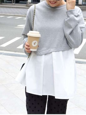 「Pierrot（ピエロ）のアイテム（その他パンツ）」を使った、Pierrotスタッフ★大人に似合う高コスパ服をお届けさん（レディース・157cm）の秋コーディネート