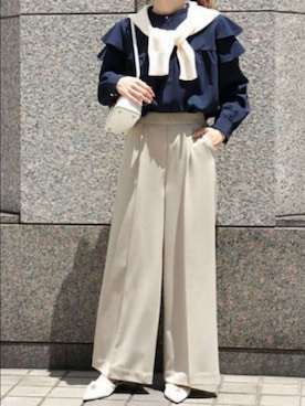 Pierrotスタッフ★大人に似合う高コスパ服をお届けさん（レディース・163cm）の春コーディネート