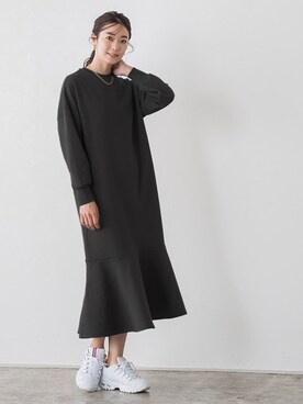 Pierrotスタッフ★大人に似合う高コスパ服をお届けさん(レディース・163cm)の秋コーディネート