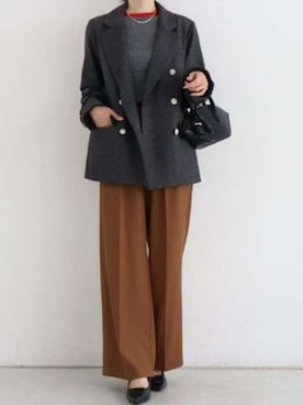 「Pierrot（ピエロ）のアイテム」を使った、Pierrotスタッフ★大人に似合う高コスパ服をお届けさん（レディース・163cm）の春コーディネート