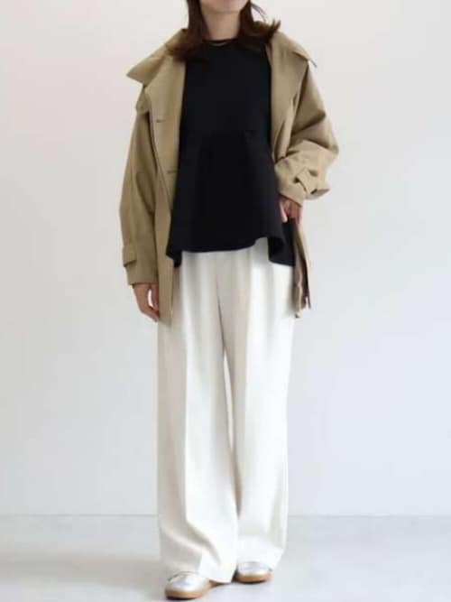 【撥水・花粉対策】2wayテントコート