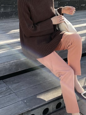 Pierrotスタッフ★大人に似合う高コスパ服をお届けさん(レディース・163cm)の冬コーディネート