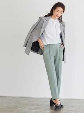 Pierrotスタッフ★大人に似合う高コスパ服をお届けさん(レディース・165cm)の秋コーディネート