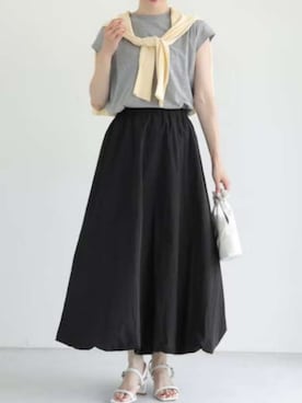 「Pierrot（ピエロ）のアイテム」を使った、Pierrotスタッフ★大人に似合う高コスパ服をお届けさん（レディース・163cm）の夏コーディネート