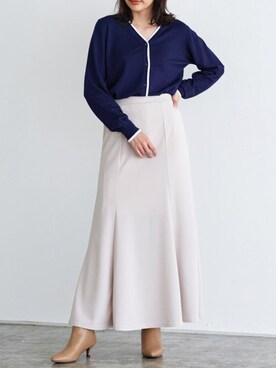 Pierrotスタッフ★大人に似合う高コスパ服をお届けさん(レディース・160cm)の秋コーディネート