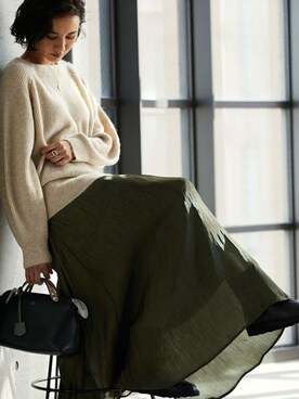 「RASW（ラス）のアイテム」を使った、Pierrotスタッフ★大人に似合う高コスパ服をお届けさん（レディース・165cm）の秋コーディネート