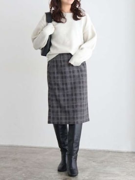 Pierrotスタッフ★大人に似合う高コスパ服をお届けさん（レディース・158cm）の秋コーディネート