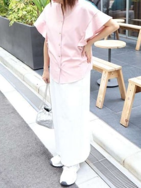 「Pierrot（ピエロ）のアイテム」を使った、Pierrotスタッフ★大人に似合う高コスパ服をお届けさん（レディース・150cm）の夏コーディネート