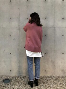 Pierrotスタッフ★大人に似合う高コスパ服をお届けさん（レディース・157cm）の冬コーディネート