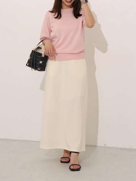 Pierrotスタッフ★大人に似合う高コスパ服をお届けさん（レディース・150cm）の夏コーディネート