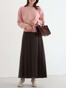 「Pierrot（ピエロ）のアイテム」を使った、Pierrotスタッフ★大人に似合う高コスパ服をお届けさん（レディース・163cm）の秋コーディネート