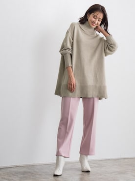 Pierrotスタッフ★大人に似合う高コスパ服をお届けさん(レディース・165cm)の秋コーディネート