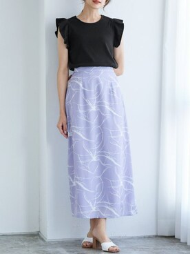 Pierrotスタッフ★大人に似合う高コスパ服をお届けさん（レディース・165cm）の夏コーディネート