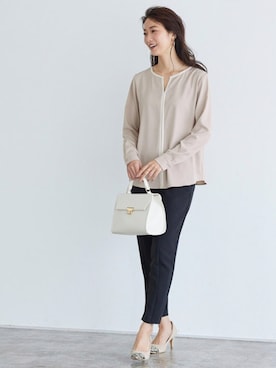 Pierrotスタッフ★大人に似合う高コスパ服をお届けさん（レディース・165cm）の夏コーディネート