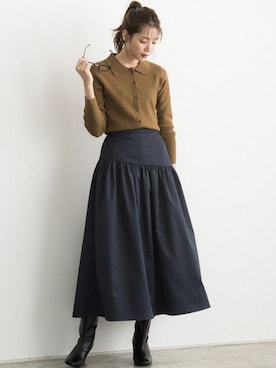Pierrotスタッフ★大人に似合う高コスパ服をお届けさん(レディース・165cm)の秋コーディネート
