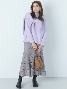 Pierrotスタッフ★大人に似合う高コスパ服をお届けさん(レディース・165cm)の秋コーディネート