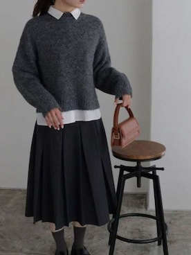 Pierrotスタッフ★大人に似合う高コスパ服をお届けさん(レディース・157cm)の秋コーディネート