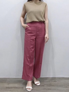Pierrotスタッフ★大人に似合う高コスパ服をお届けさん(レディース・155cm)の夏コーディネート