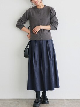 Pierrotスタッフ★大人に似合う高コスパ服をお届けさん(レディース・167cm)の秋コーディネート