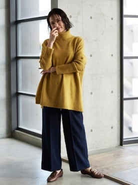 「RASW（ラス）のアイテム」を使った、Pierrotスタッフ★大人に似合う高コスパ服をお届けさん（レディース・165cm）の冬コーディネート