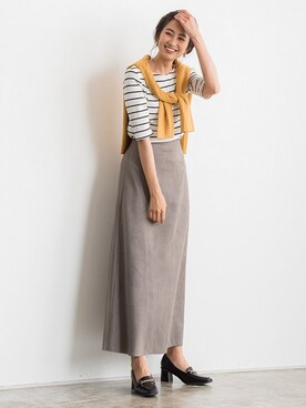 Pierrotスタッフ★大人に似合う高コスパ服をお届けさん(レディース・165cm)の夏コーディネート