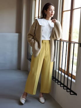 Pierrotスタッフ★大人に似合う高コスパ服をお届けさん(レディース・165cm)の秋コーディネート
