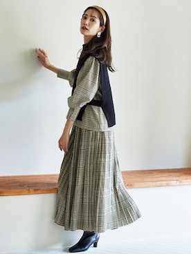 Pierrotスタッフ★大人に似合う高コスパ服をお届けさん(レディース・165cm)の秋コーディネート