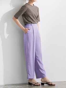 Pierrotスタッフ★大人に似合う高コスパ服をお届けさん(レディース・165cm)の夏コーディネート