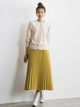 Pierrotスタッフ★大人に似合う高コスパ服をお届けさん（レディース・165cm）の秋コーディネート