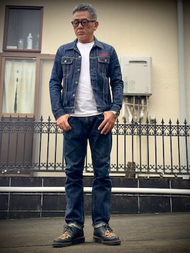 「アイテム（腕時計）」を使った、Haji さん（メンズ・171cm）の秋コーディネート