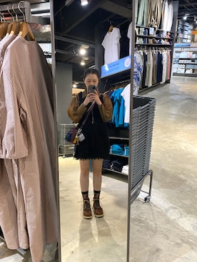 「plain-me（プレインミー）のアイテム」を使った、lanlannie zhuangさん（レディース・153cm）の夏コーディネート