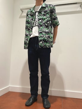 「Repetto（レペット）のアイテム」を使った、Kosukeさん（メンズ・177cm）の夏コーディネート