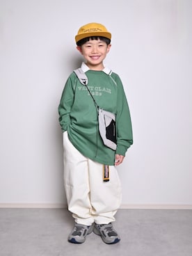 「SALOMON（サロモン）のアイテム」を使った、tanshio.さん（キッズ・110cm）の春コーディネート