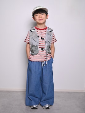 tanshio.さん（キッズ・110cm）の夏コーディネート