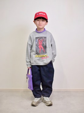 「MARKEY'S（マーキーズ）のアイテム」を使った、tanshio.さん（キッズ・110cm）の冬コーディネート