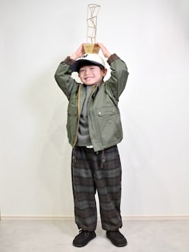 tanshio.さん（キッズ・110cm）の冬コーディネート