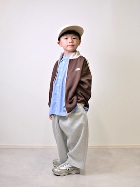 「アイテム（パンツ）」を使った、tanshio.さん（キッズ・110cm）の秋コーディネート