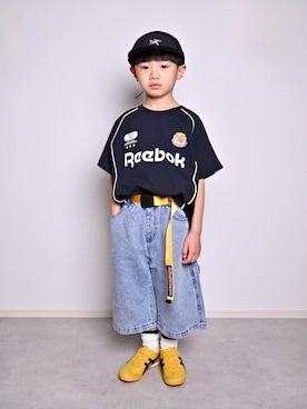 「ARC'TERYX（アークテリクス）のアイテム」を使った、tanshio.さん（キッズ・110cm）の春コーディネート