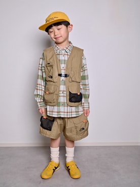 「こども ビームス（コドモビームス）のアイテム」を使った、tanshio.さん（キッズ・110cm）の春コーディネート