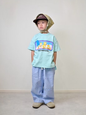 「アイテム（財布/小物）」を使った、tanshio.さん（キッズ・100cm）の夏コーディネート