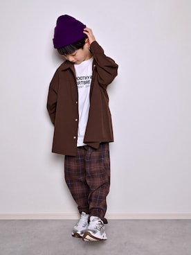 tanshio.さん（キッズ・110cm）の秋コーディネート