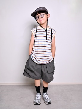 tanshio.さん(キッズ・110cm)の夏コーディネート