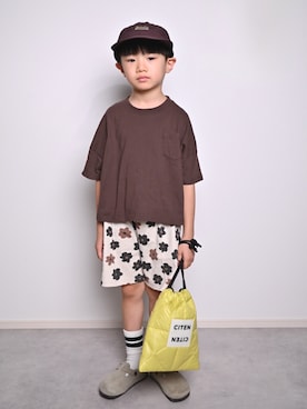 tanshio.さん（キッズ・110cm）の夏コーディネート