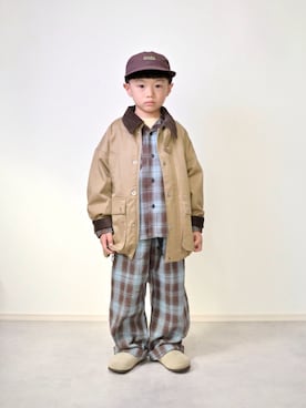 「アイテム（ジャケット/アウター）」を使った、tanshio.さん（キッズ・110cm）の夏コーディネート