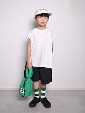tanshio.さん（キッズ・110cm）の夏コーディネート