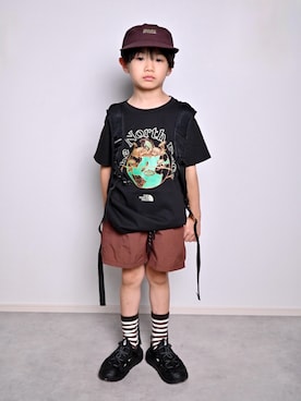 tanshio.さん（キッズ・110cm）の夏コーディネート